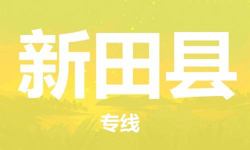 廣州到新田縣物流公司|廣州至新田縣貨運(yùn)專線