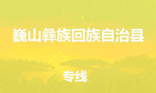 廣州到巍山縣物流公司|廣州至巍山縣貨運(yùn)專線